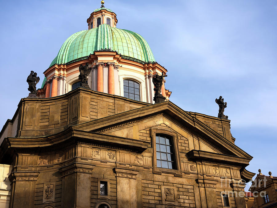 Prague St. Francis of Assisi Church Prague Photograph by John Rizzuto