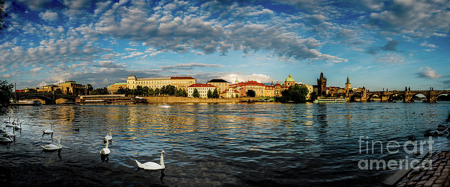 Prague Panorama Photograph by M G Whittingham