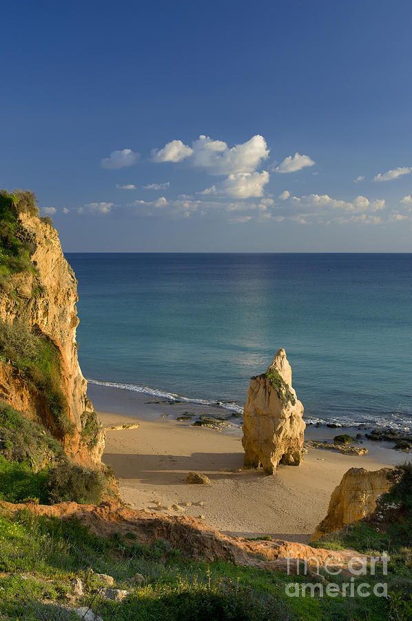 Praia Da Rocha Rock Photograph by Mikehoward Photography