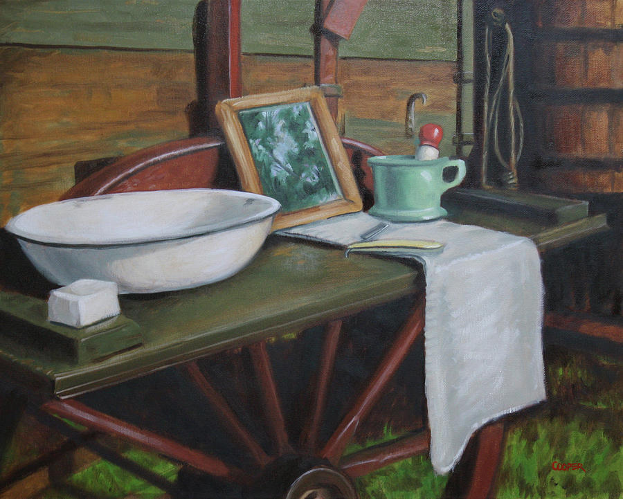 Prairie Ablutions Painting by Todd Cooper
