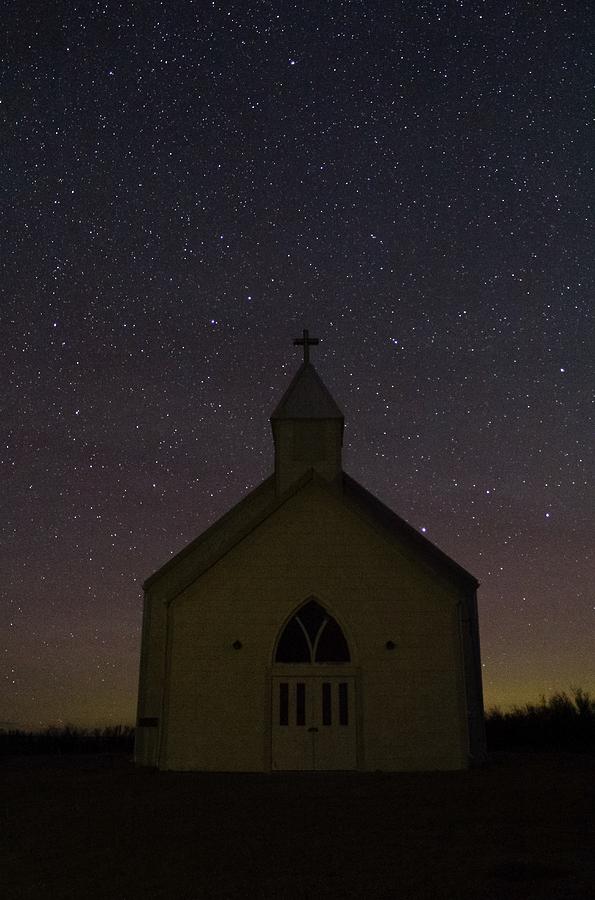 Prairie church Photograph by Megan Hoffman