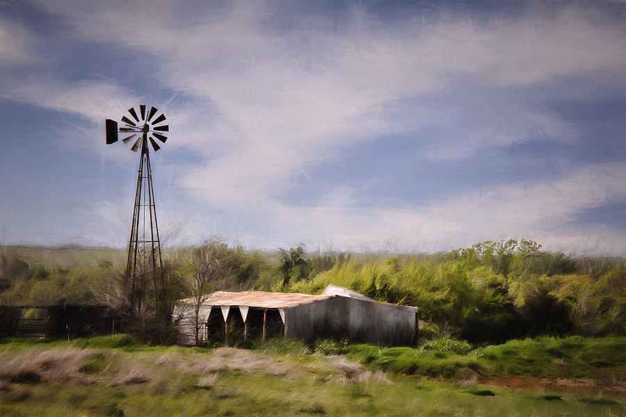 Prairie Farm Photograph by Lana Trussell Prairie Farm Photograph by Lana Trussell