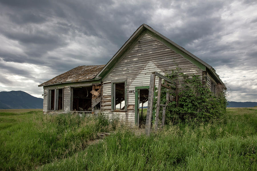 Prairie Home in Rural Idaho Photograph by John Wayland - Fine Art America