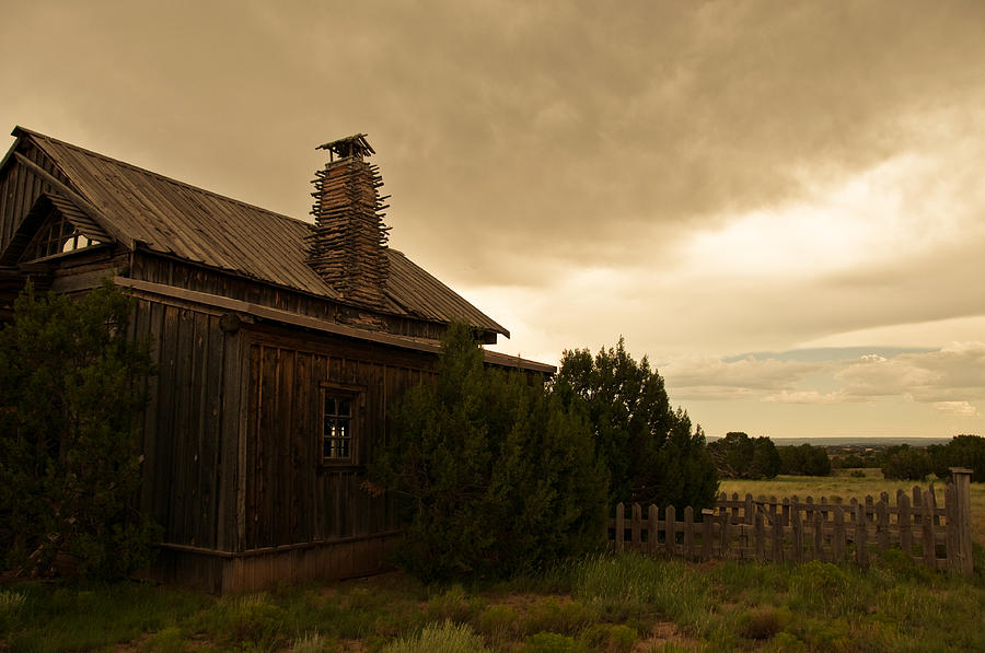 Western Photograph - Prairie House by Fern Logan Western Photograph - Prairie House by Fern Logan