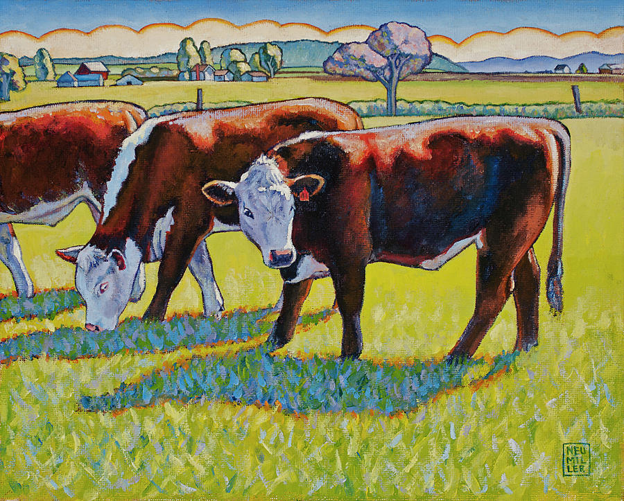 Prairie Lunch Painting by Stacey Neumiller