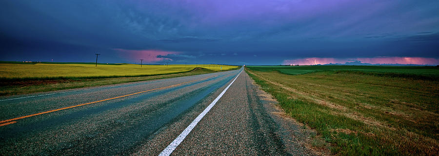 Prairie Storm Saskatchewan Digital Art by Mark Duffy
