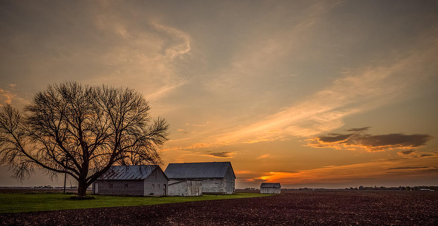 Prairie Sunrise Photograph by Kristine Hinrichs
