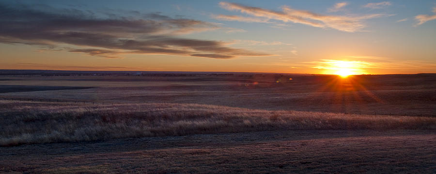 Prairie Sunset Photograph by Ryan Heffron