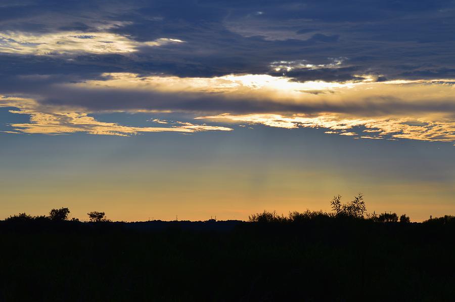 Prairie Sunset Photograph by Warren Thompson