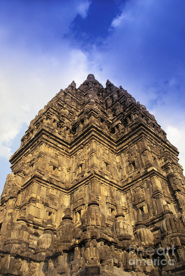 Architecture Photograph - Prambanan Hindu temple by Gloria and Richard Maschmeyer - Printscapes