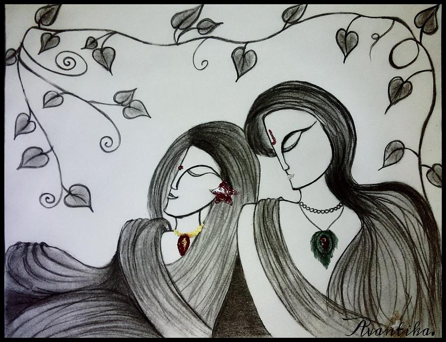 praNitya Drawing by Avantika Dixit - Fine Art America