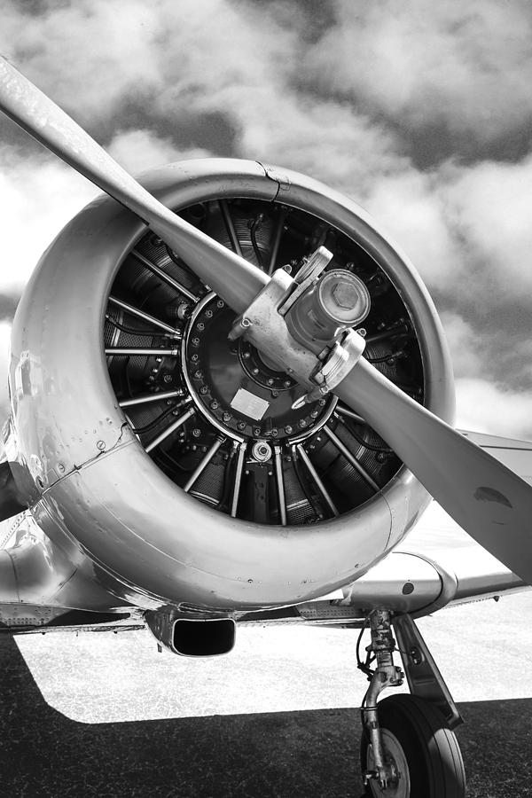 Pratt and Whitney R1340 Wasp radial engine Photograph by Chris Smith