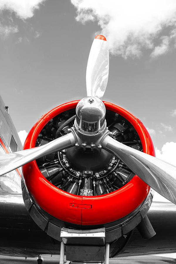 Pratt and Whitney R1830  Photograph by Chris Smith