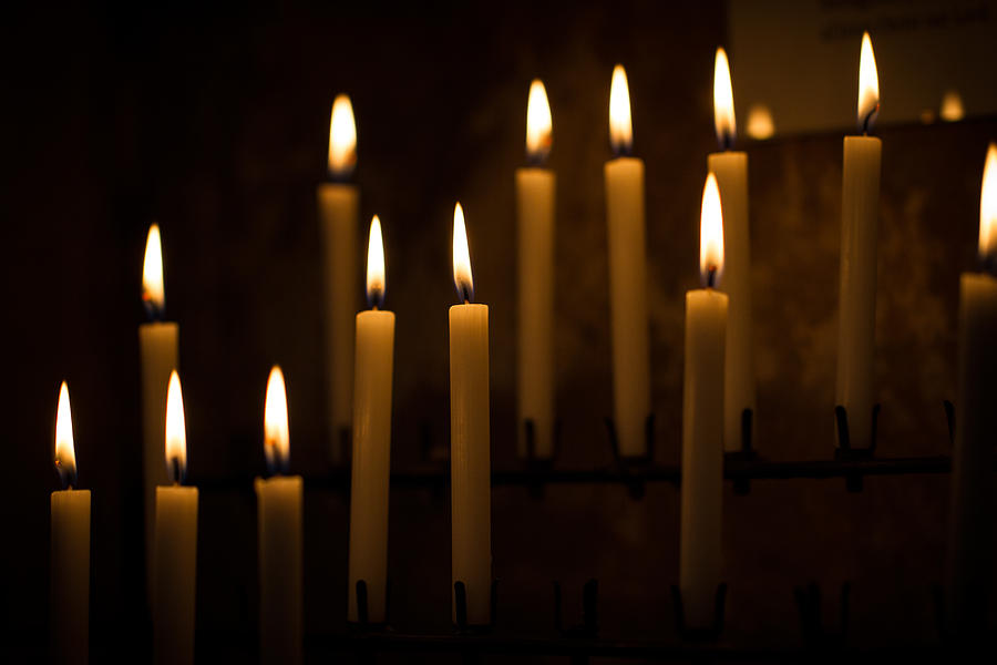 Prayer Candles Photograph by Clare Bambers