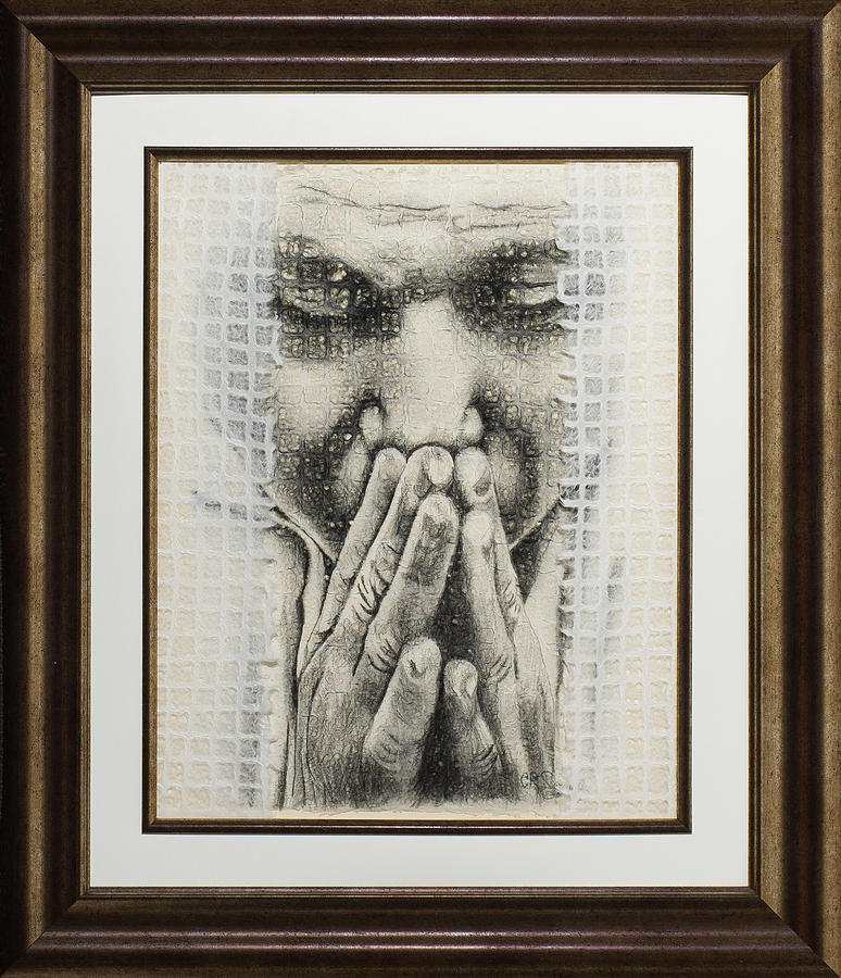 Prayer II Big Brother Drawing by Carmen R Sonnes Prayer II Big Brother Drawing by Carmen R Sonnes