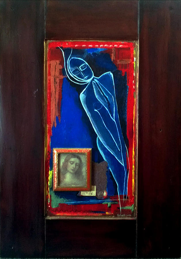Prayers Wont Help You Now Painting by Delight Worthyn