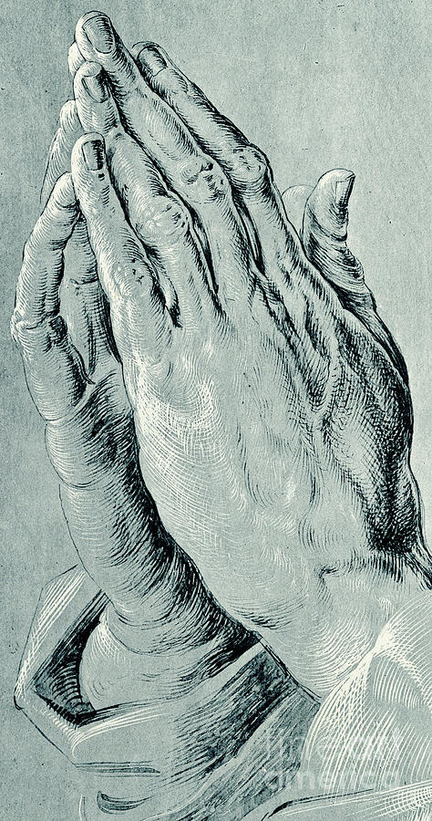 Albrecht Durer Praying Hands Drawing