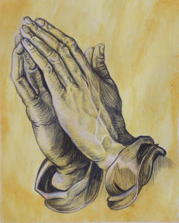 jesus praying hands images