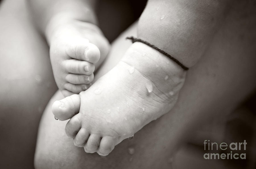 Precious Feet Photograph by Anna Serebryanik