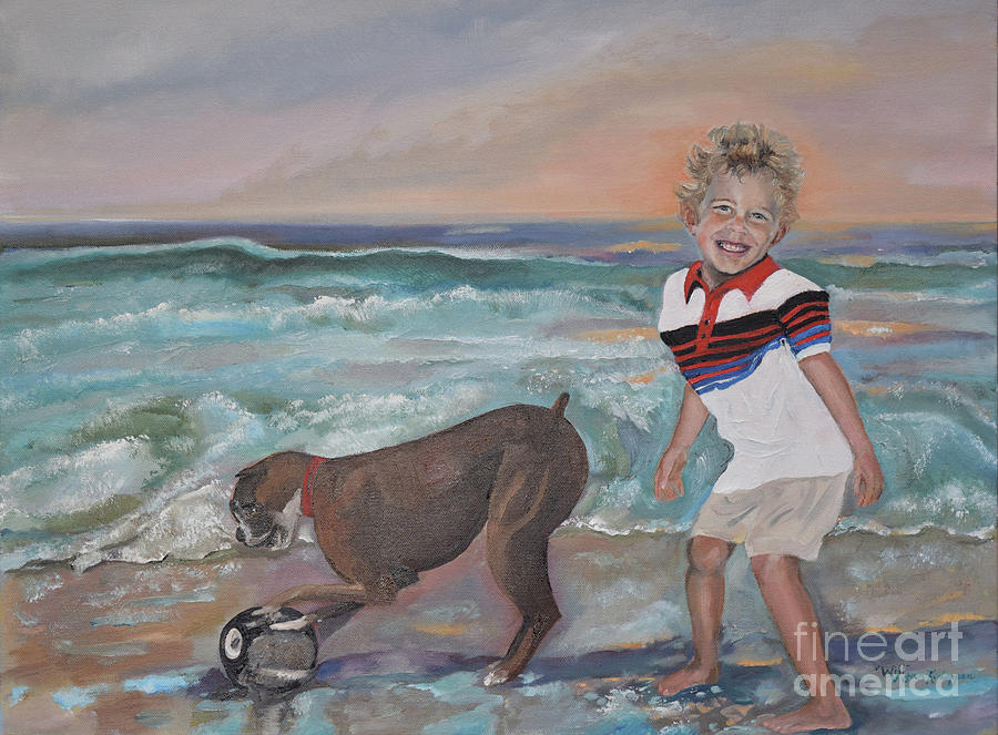 Precious Moments Painting by Jan Dappen