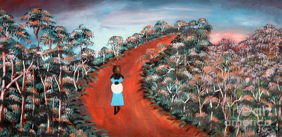 African Painting - Precise by Chrisfold Chayera African Painting - Precise by Chrisfold Chayera