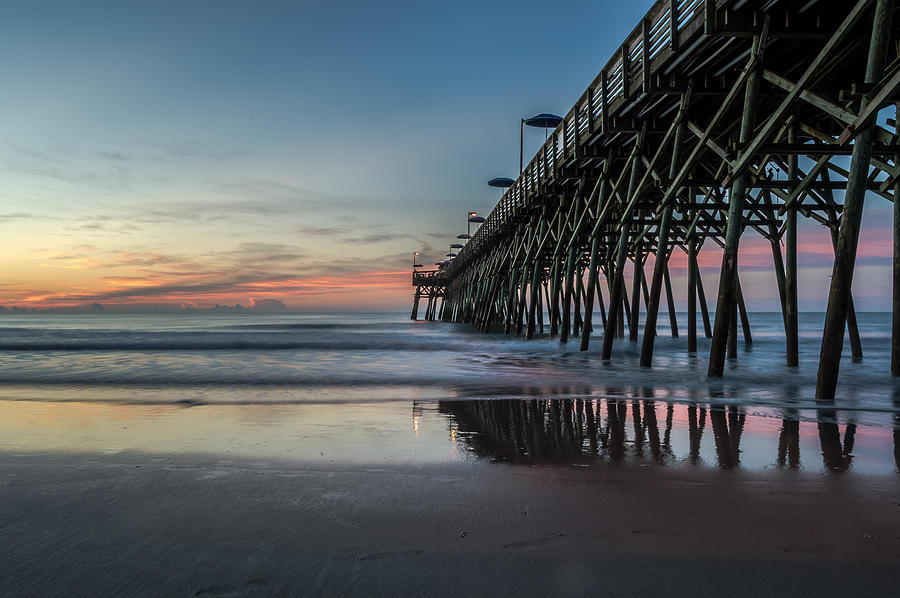 Predawn Pier Photograph By Chris Jones