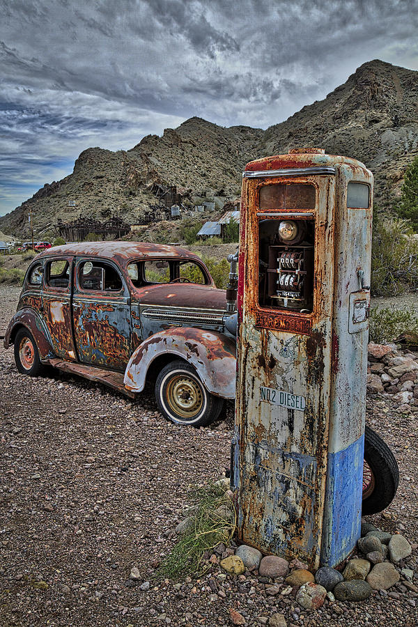 Premium No 2 Diesel Pump Photograph by Susan Candelario