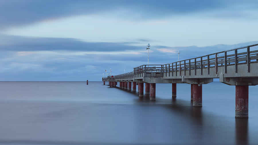 Prerow Pier Photograph by Andreas Levi