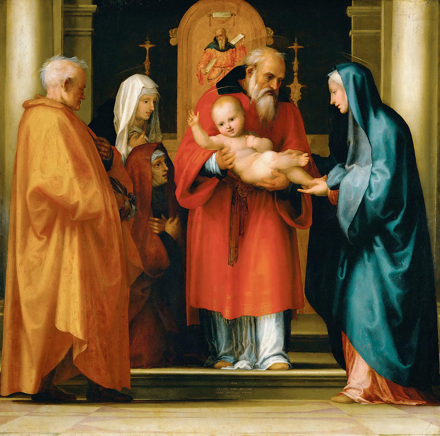 Presentation of Christ in the Temple Painting by Fra Bartolomeo