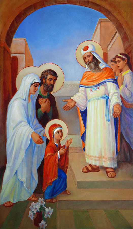presentation of the virgin mary in the temple