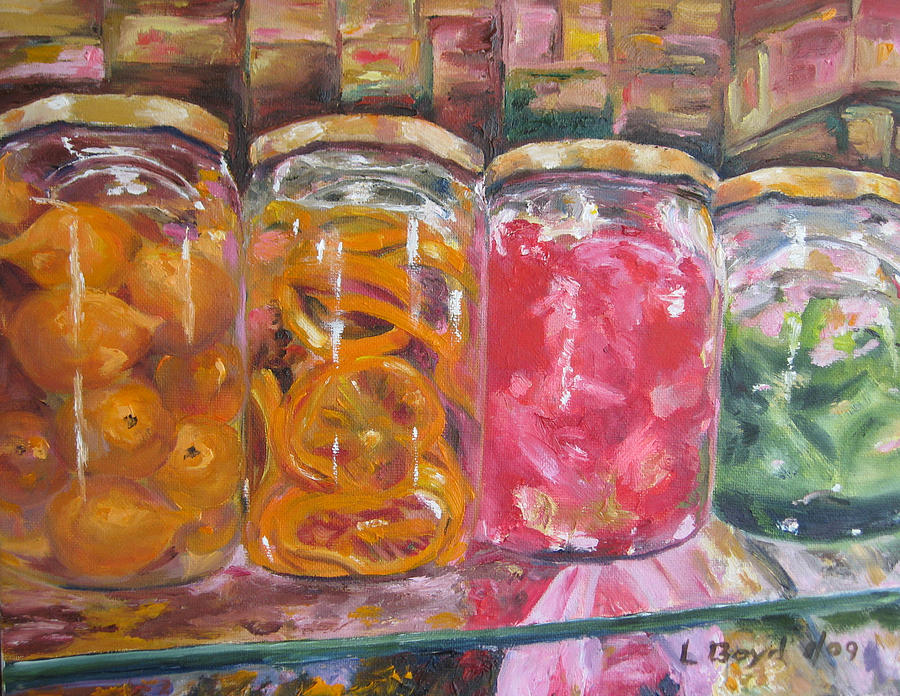 Preserves Spanish Market Painting by Lisa Boyd