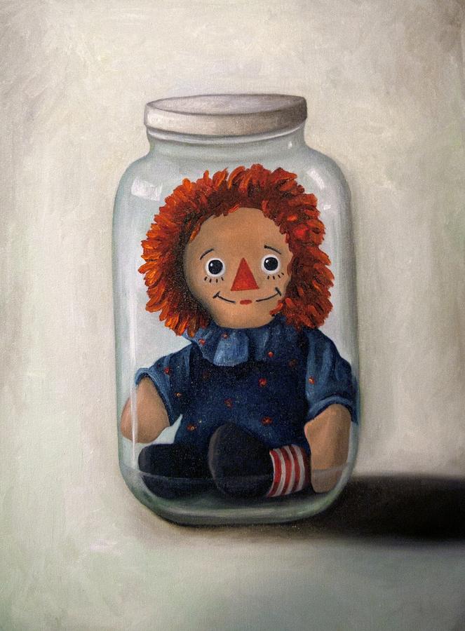 Still Life Painting - Preserving Childhood 2 by Leah Saulnier The Painting Maniac