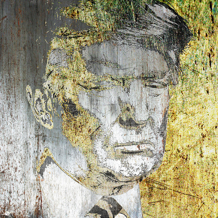 President Donald Trump  Mixed Media by Tony Rubino