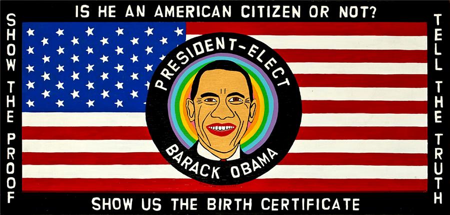 Barack Obama Painting - President-Elect Barack Obama by MaryAnn Kikerpill