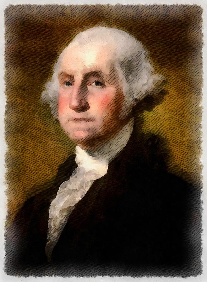 President George Washington Painting