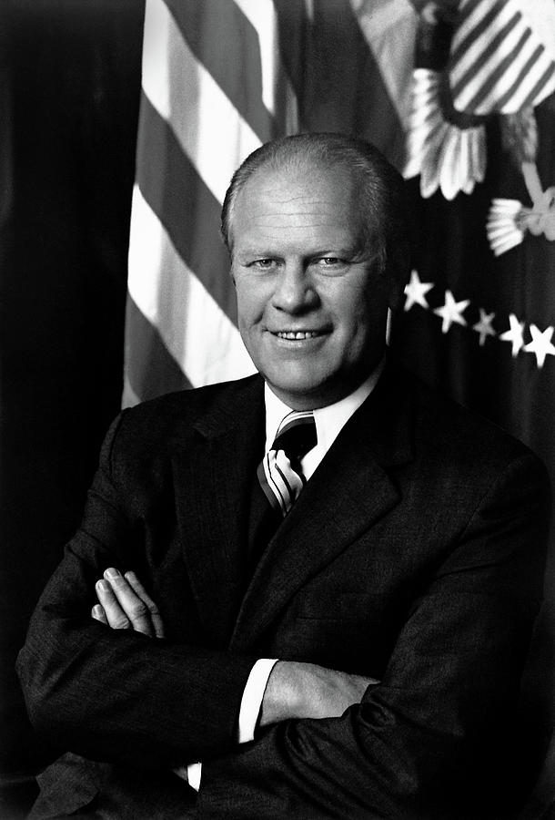 President Gerald Ford Photograph by War Is Hell Store