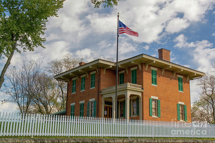 President Grant's home Galena Illinois USA Photograph by Ohad Shahar ...