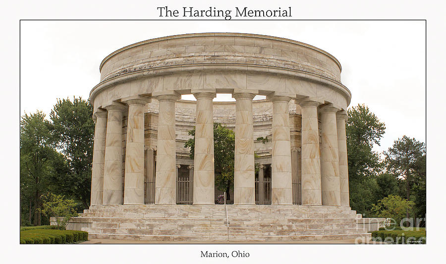Warren G. Harding Photograph - President Hardings Memorial by Mark Stephens