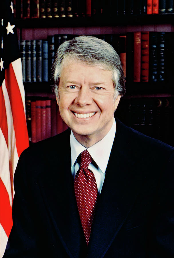 President Jimmy Carter Photograph by Mountain Dreams