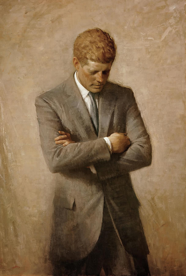 President John F Kennedy Painting by Mountain Dreams