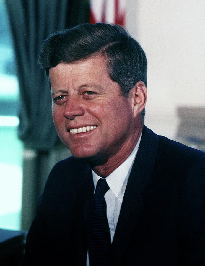 President John F Kennedy Photograph by Mountain Dreams