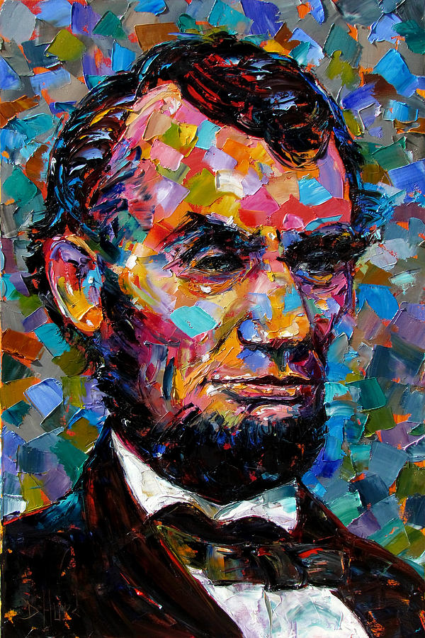 President Lincoln Painting by Debra Hurd