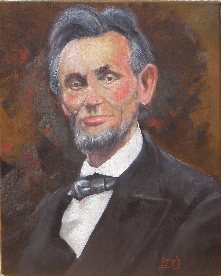 President Lincoln Painting by Gil Conradis - Fine Art America