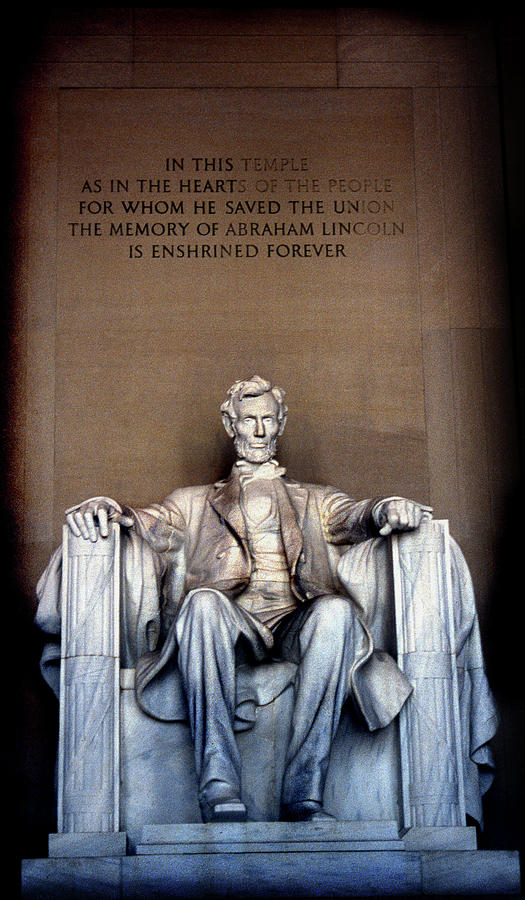 President Lincoln Photograph by Skip Willits
