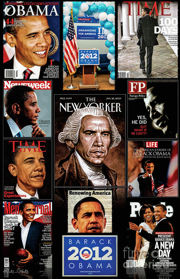 President Obama Tribute Collage Photograph