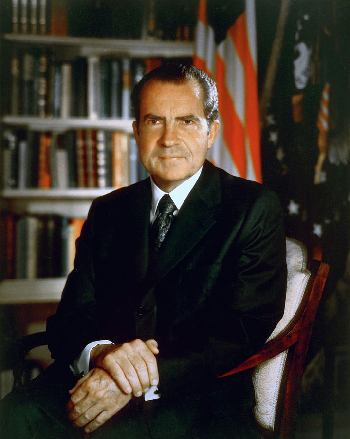 President Richard Nixon Photograph by Mountain Dreams