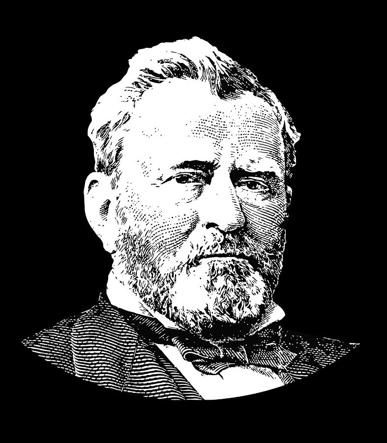 President Ulysses S. Grant Digital Art