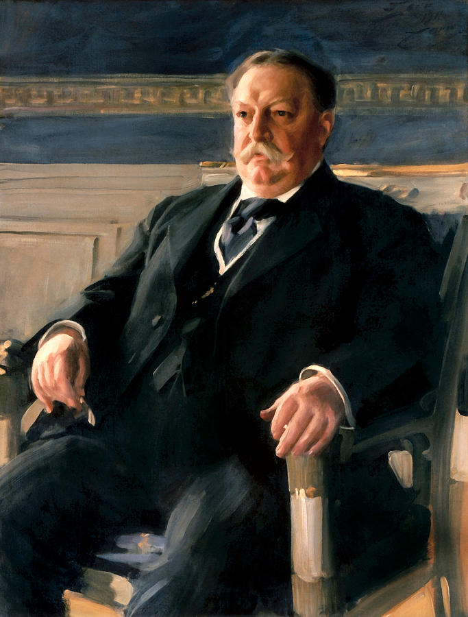 President William Howard Taft Painting - Anders Zorn Painting