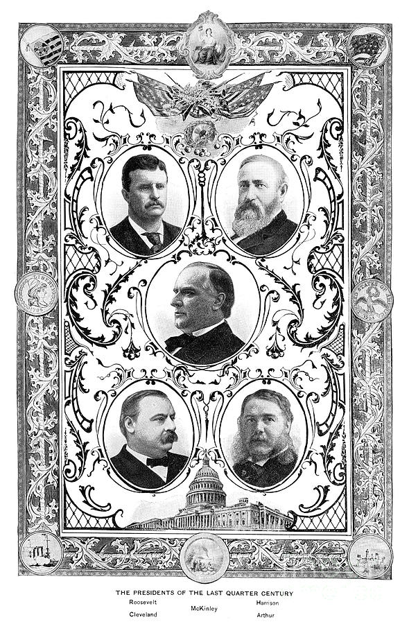 Presidents.  Drawing by Granger