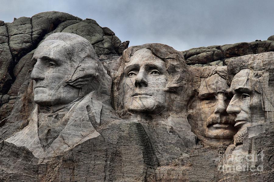 Presidents Of Mt. Rushmore Photograph by Adam Jewell